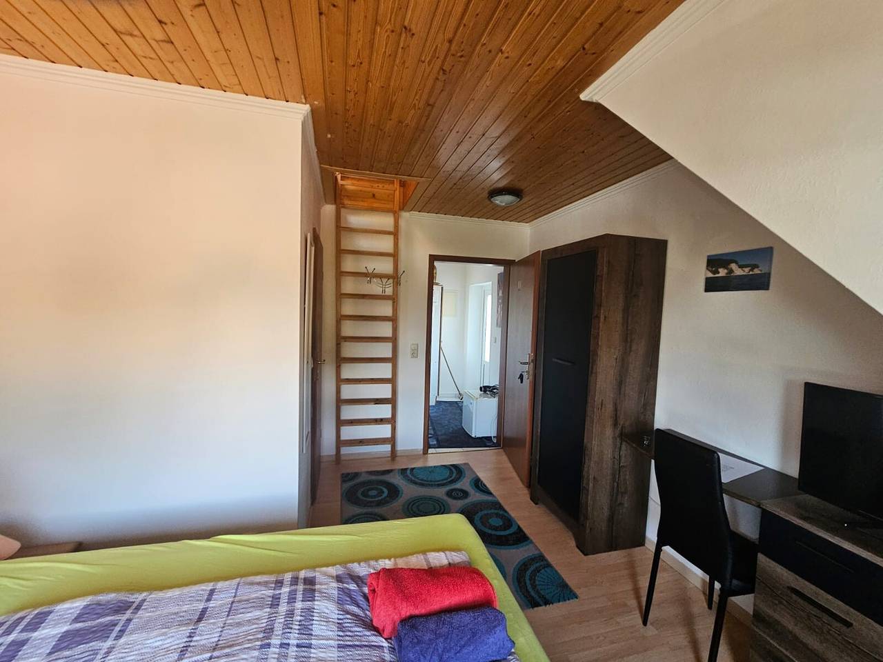 Zimmer „Pension Dalina – Nr. 17“ mit Gemeinschaftsterrasse, Garten und Wlan in Vorwerk auf Rügen, Sagard