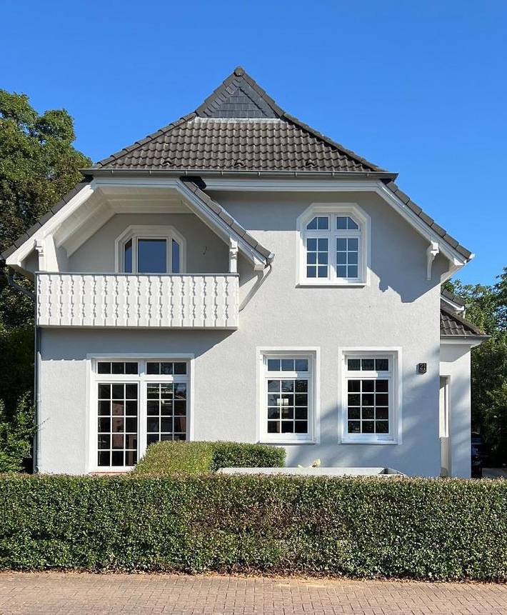 Ferienwohnung für 6 Personen, mit Balkon und Terrasse sowie Garten in Bad Schwartau