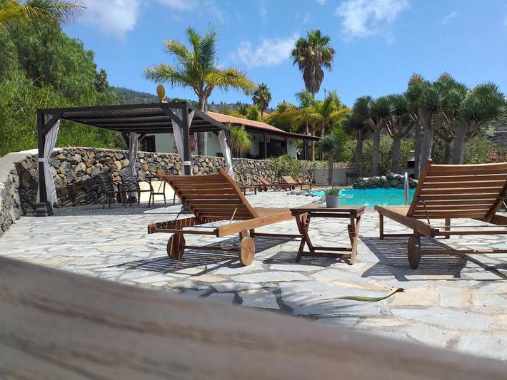 Casa rural para 2 personas, con jardín además de piscina y vistas en La Palma - 3