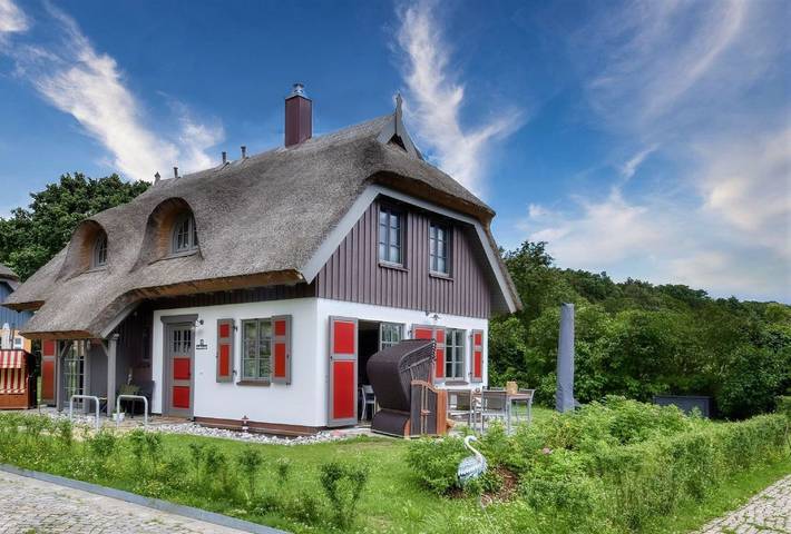 Ferienpark für 4 Personen, mit Garten und Sauna auf Rügen