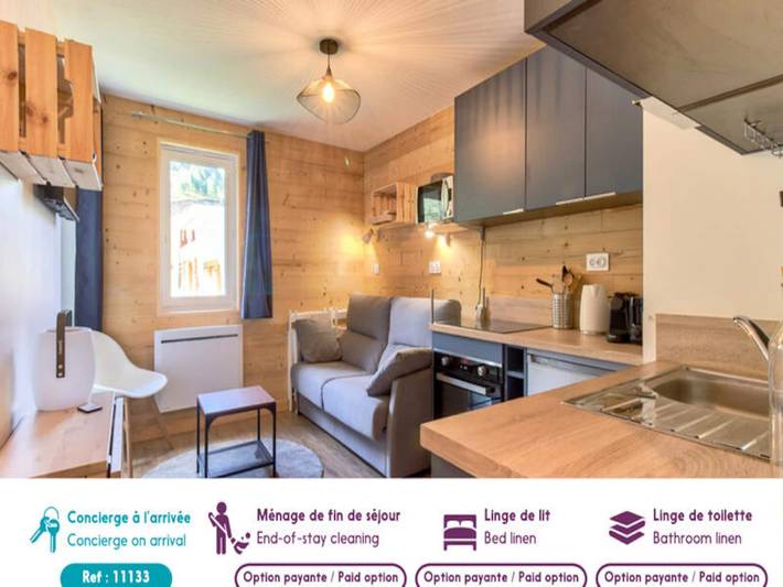 Gîte pour 4 personnes, avec balcon, adapté aux familles dans Col De Val Louron Azet - 2