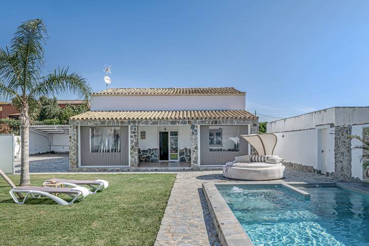 Maison de vacances pour 8 personnes, avec Jardin à Vejer de la Frontera
