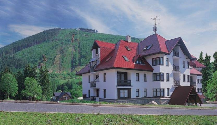 Apartament wakacyjny dla 2 osób, z Ogród w Harrachov