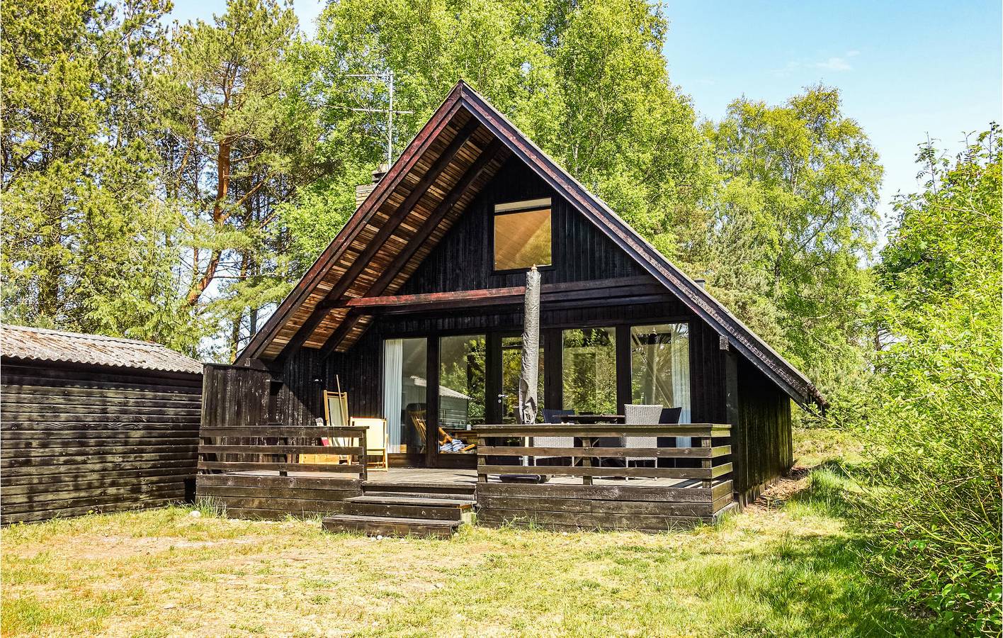 Ferienhaus für 5 Personen mit Terrasse in Østre Sømarken, Pedersker