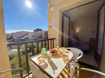 Gîte pour 4 personnes, avec balcon dans Saint Pierre la Mer
