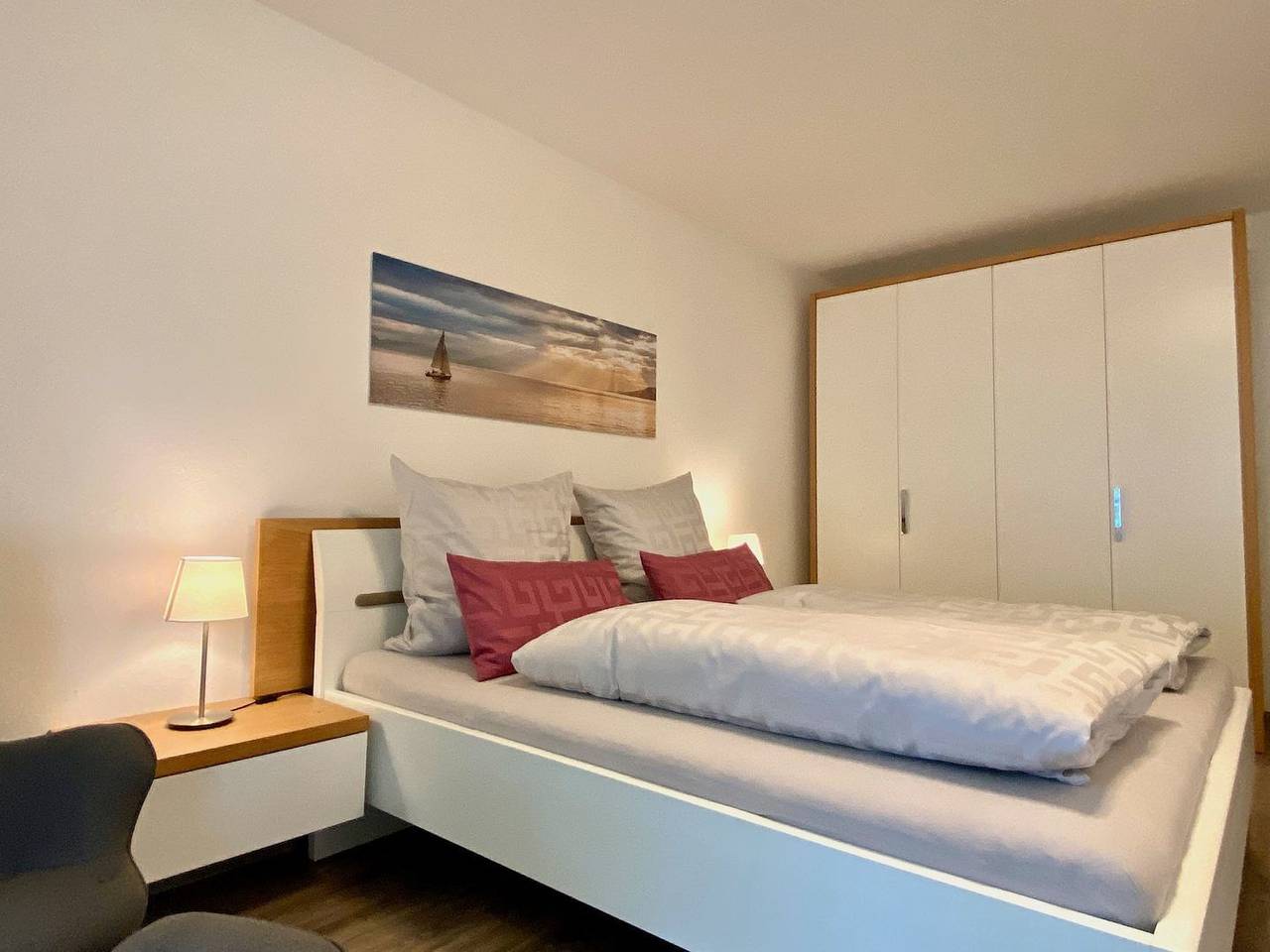 Geheel appartement, Vakantieappartement voor 4 personen met balkon in Langenargen, Region Bodensee-Oberschwaben