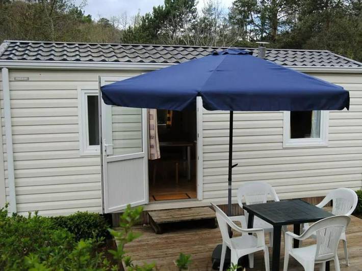 Mobil home pour 4 personnes, avec bassin pour enfant à Thonac - 2