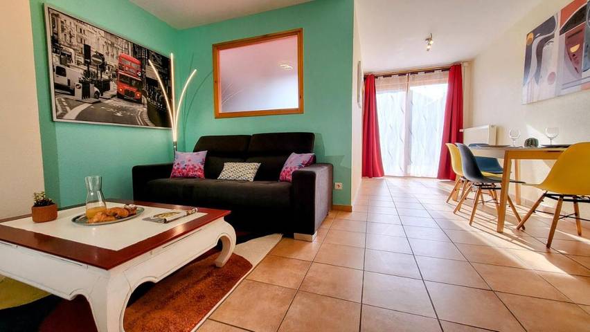 Gîte pour 4 personnes, avec terrasse, animaux acceptés à Saint-Lupicin