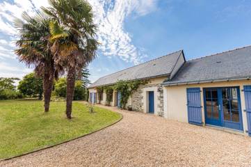 Gîte pour 2 personnes, avec jardin ainsi que terrasse et vue à Mazé (Maine-et-Loire)
