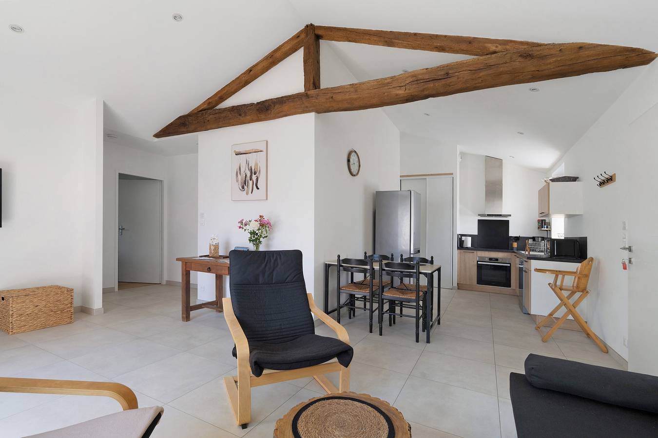 Ferienhaus 'Gîte L'atelier - 4 Personen' mit privater Terrasse, Wlan und Klimaanlage in Frossay, Loire-Tal