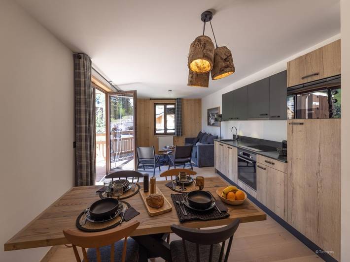 Chalet pour 6 personnes, avec balcon/terrasse, adapté aux familles dans Serre Chevalier - 4