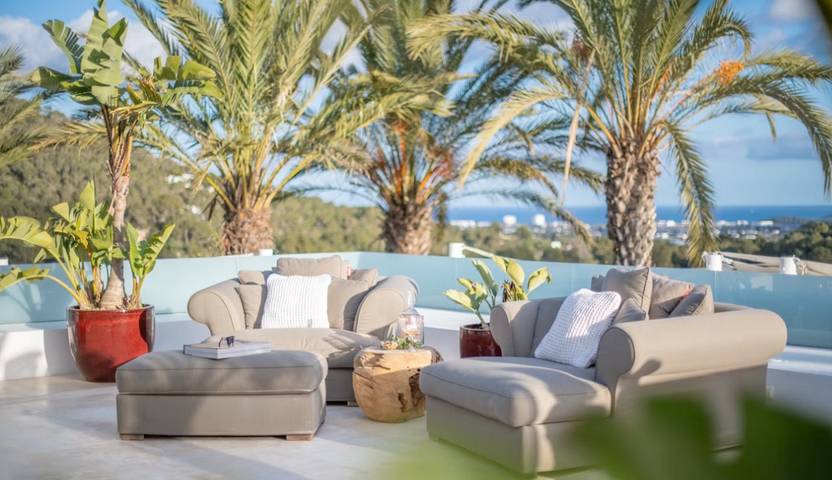 Chalet para 10 personas, con vistas al mar y jardín en Ibiza - 3