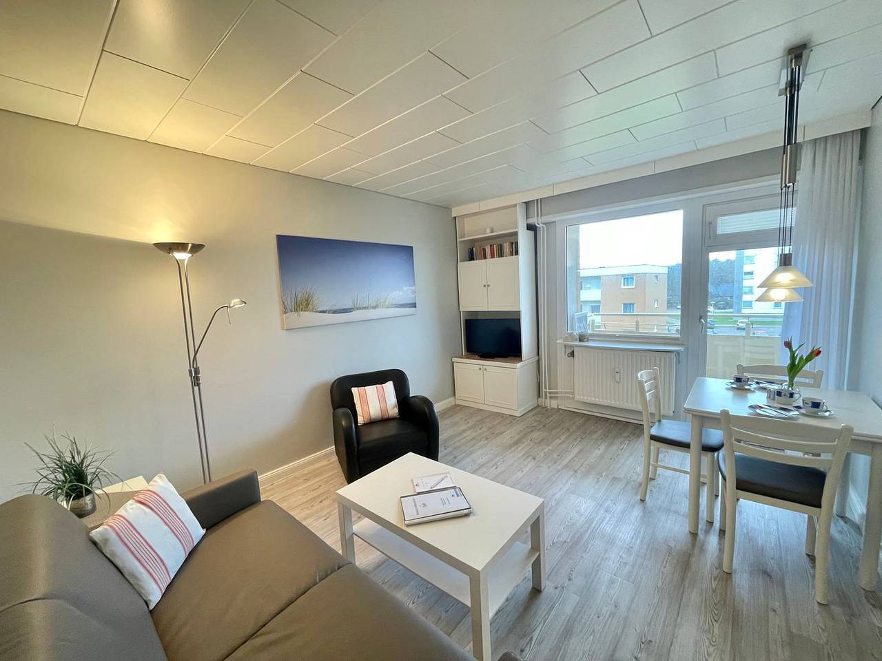 Ganze Wohnung, Komfortables Apartment mit Balkon und Parkplatz nahe Sandstrand in Westerland in Westerland, Sylt (Gemeinde)