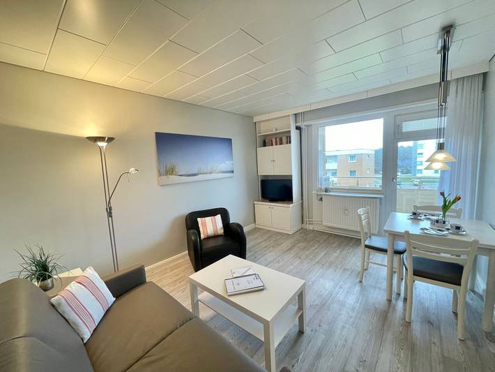 Ganze Wohnung, Komfortables Apartment mit Balkon und Parkplatz nahe Sandstrand in Westerland in Westerland, Sylt (Gemeinde)