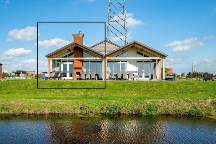 Ferienhaus für 6 Personen, mit Garten in Akkrum