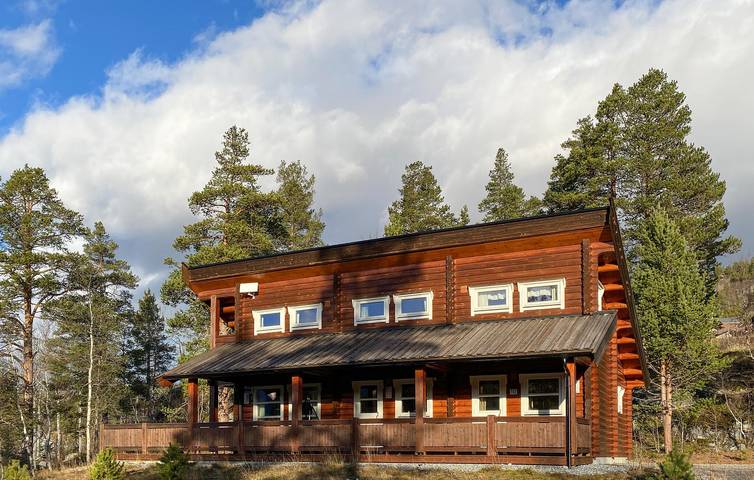 Ferienhaus für 6 Personen mit Garten in Lesja