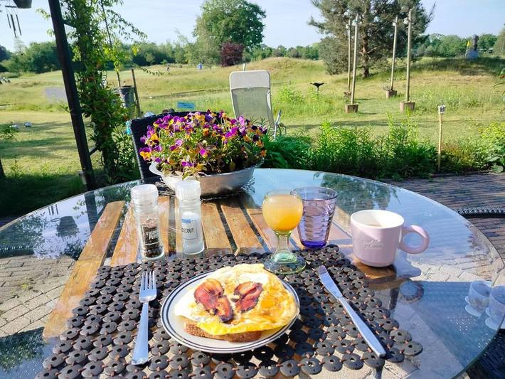 B&b voor 2 personen, with Balkon and Terras as well as Tuin and Uitzicht in Amersfoort