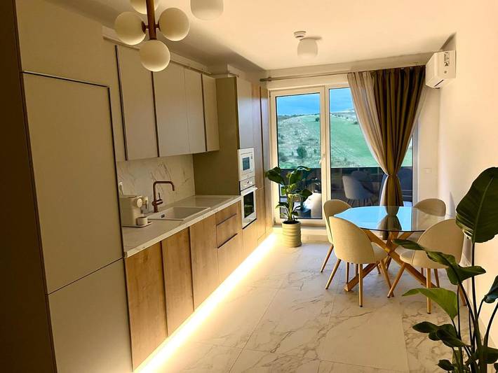 Appartement de vacances pour 4 personnes, avec balcon et vue