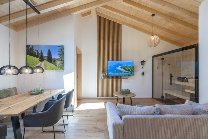 Ferienwohnung für 5 Personen, mit Balkon und Sauna in Ühlingen-Birkendorf