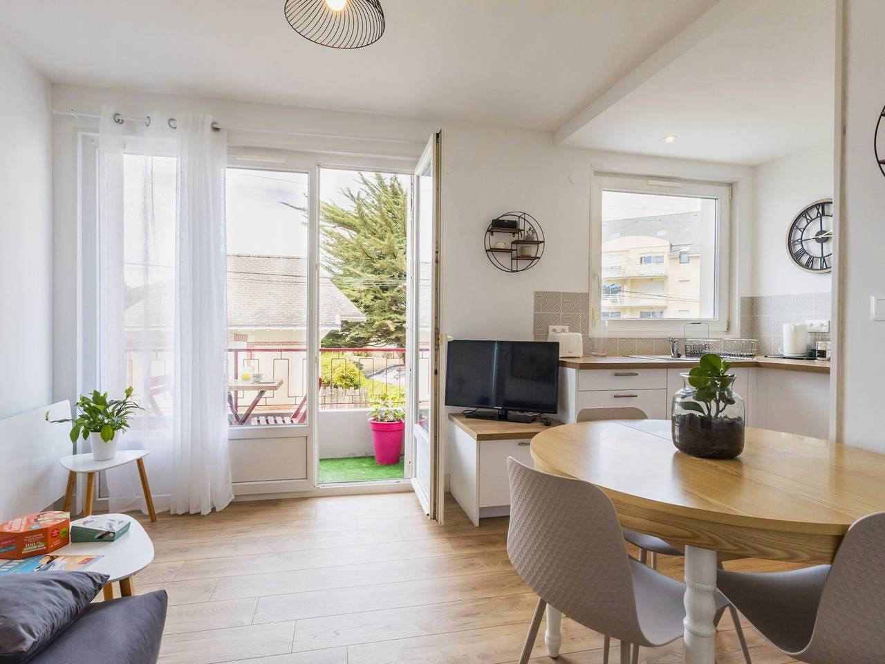 Apartamento entero, Apartamento en el centro de Le Pouliguen con balcón y parking, se aceptan mascotas in Le Pouliguen, Côte de Jade