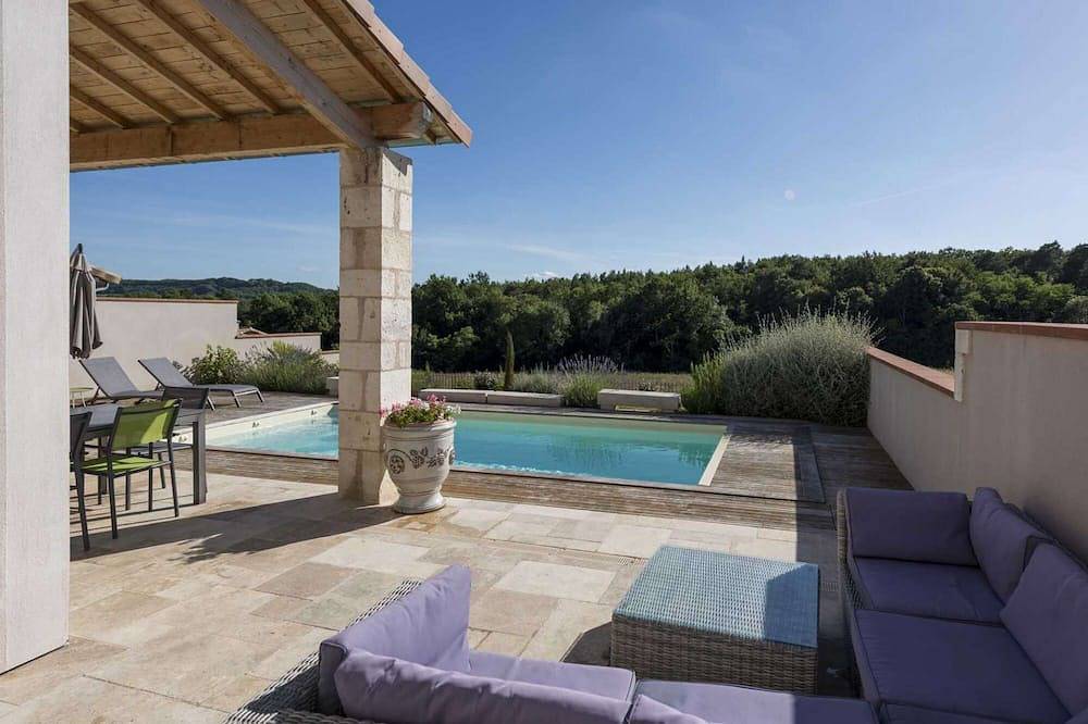 Villa Corduriès - climatisation & Piscine chauffée au calme dans un charmant Domaine – Xiv in Castelnau-de-Montmiral, Région d'Albi