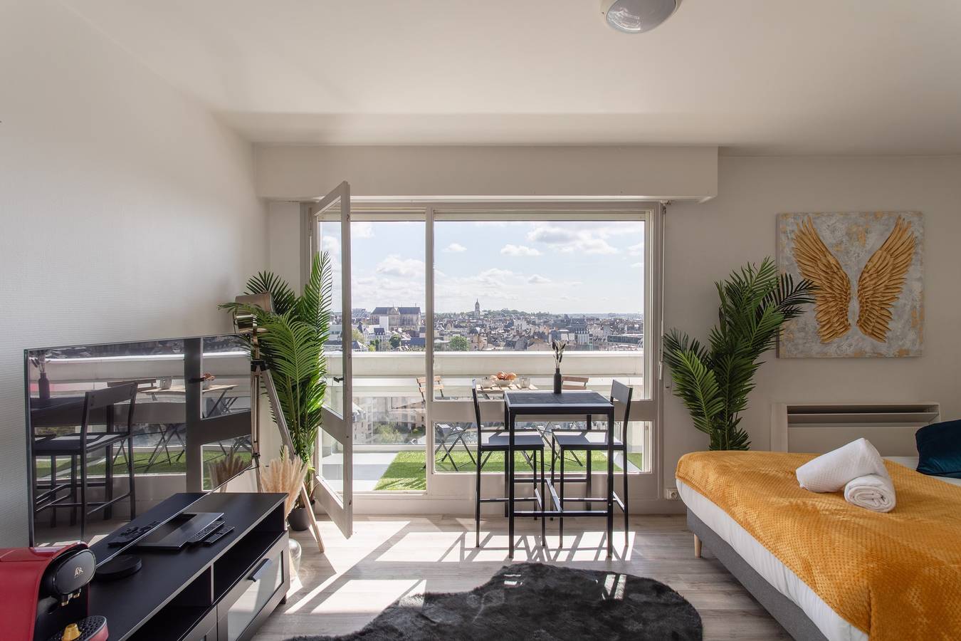Apartamento entero, Le Studio de l'Ange - Vue imprenable in Rennes, Región de Rennes