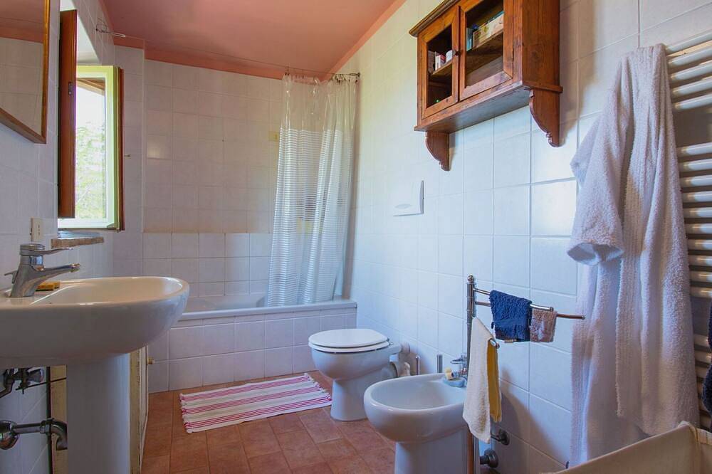 Alleinstehendes Ferienhaus mit W-Lan, Klimaanlage, privatem Pool, Tv, Innenhof, Haustiere erlaubt in Lajatico, Pisa Provinz