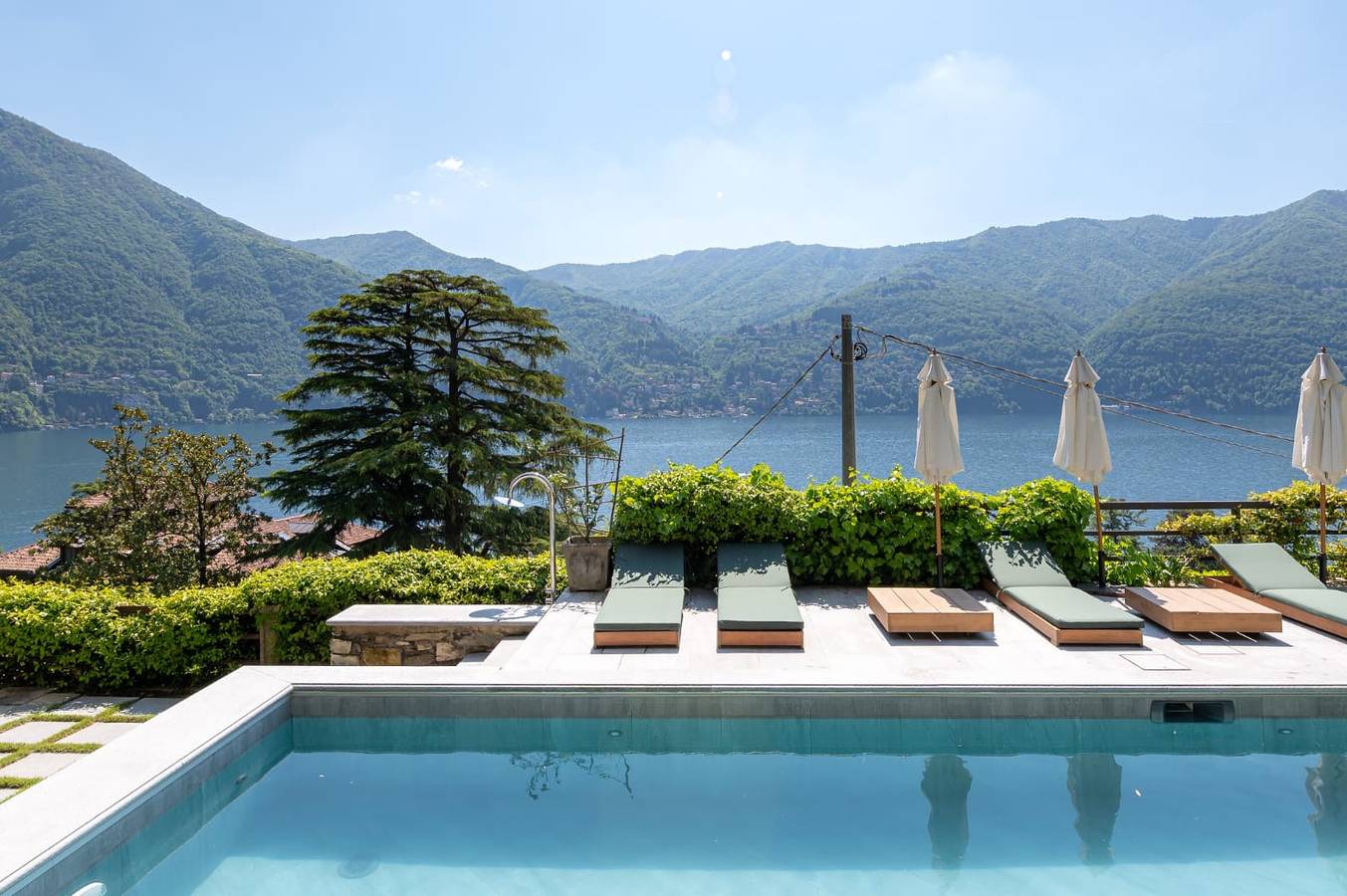 Villa Rubina in Laglio, Comer See