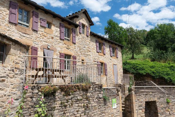 Gîte pour 4 personnes, avec Terrasse et Vue à Les Bondons