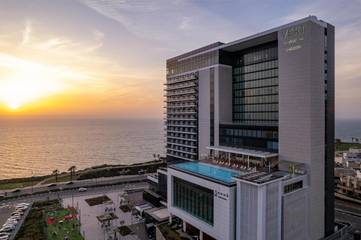 Hôtel pour 2 personnes, avec jardin et vue ainsi que piscine et sauna à Netanya