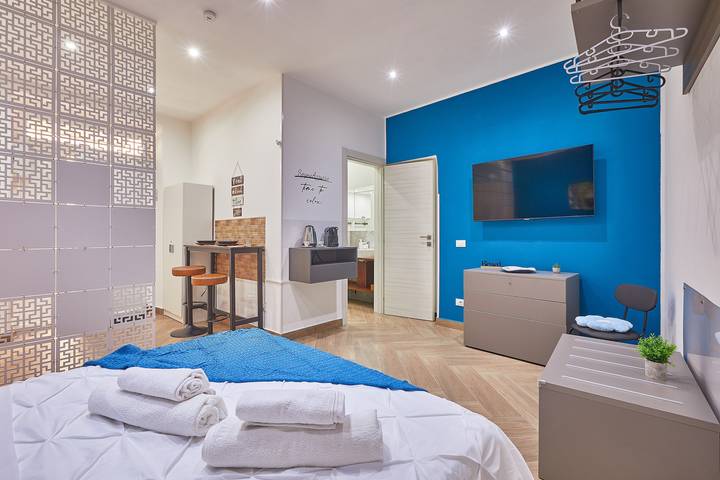 Casa Vacanza 'Sogno Azzurro' con Wi-Fi e Aria Condizionata alla Stazione Centrale di Palermo in Palermo, Provincia di Palermo