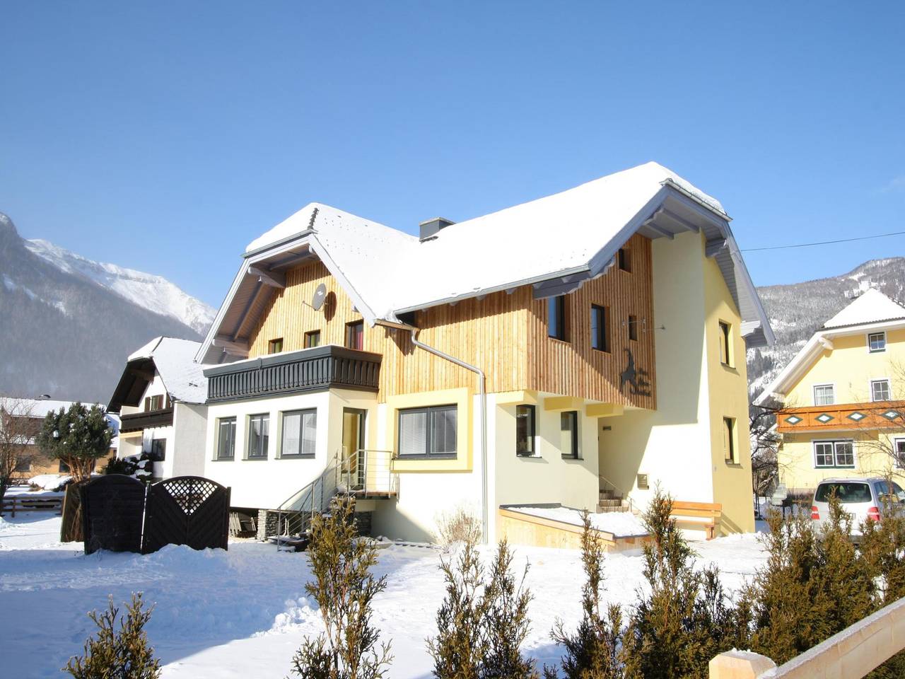 Vrijstaand vakantiehuis met een eigen sauna in Mauterndorf, Lungau