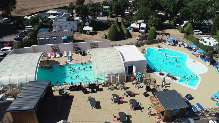Camping pour 5 personnes, avec piscine et terrasse, animaux acceptés en Cotes-d'Armor - 2