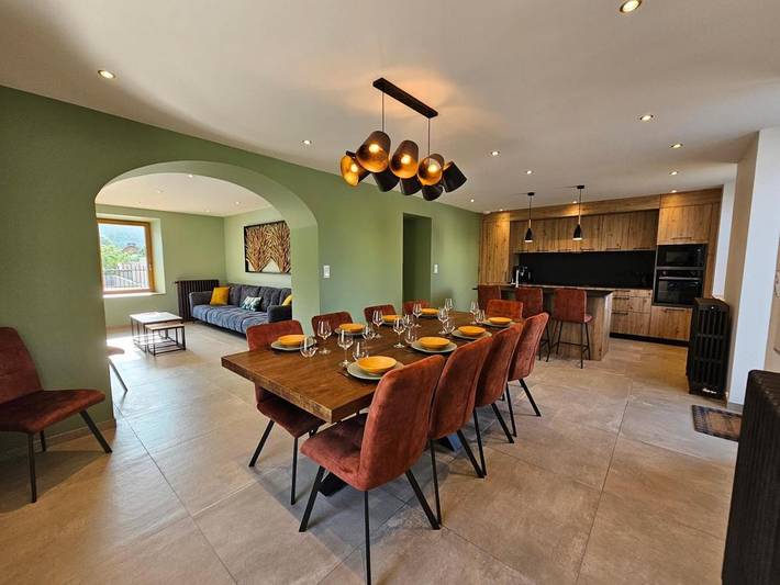 Location de vacances pour 8 personnes, avec jacuzzi ainsi que sauna et jardin, animaux acceptés à Vagney - 2