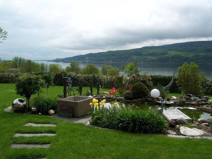 Ferienwohnung für 4 Personen, mit Garten und Seeblick sowie Terrasse am Bodensee - 4