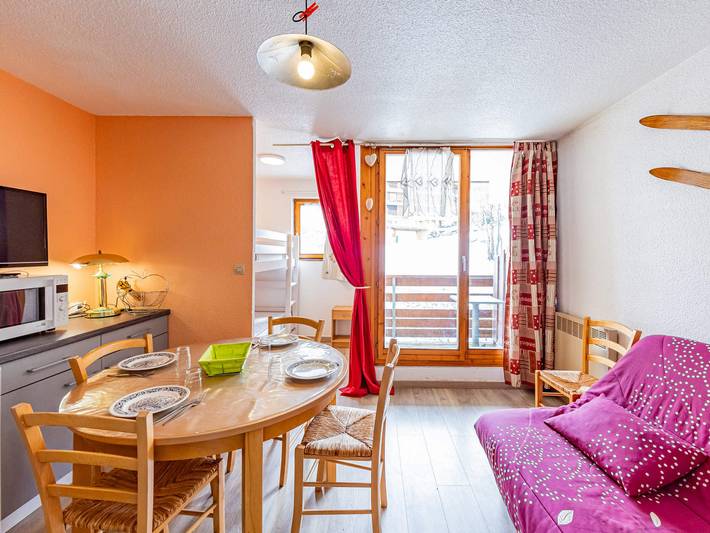 Gîte pour 4 personnes, avec balcon dans Station De Saint Francois Longchamp - 2