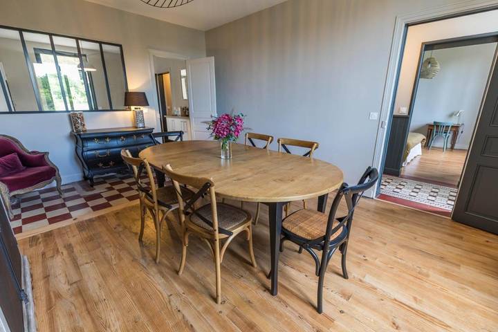 Maison d’hôte pour 2 personnes, avec Terrasse ainsi que Jardin et Vue