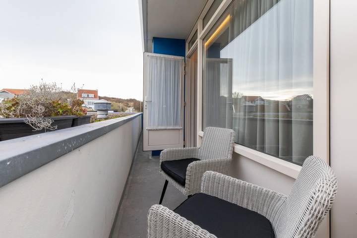 Ferienwohnung für 2 Personen, mit Balkon/Terrasse und Terrasse sowie Sauna in Zoutelande - 2