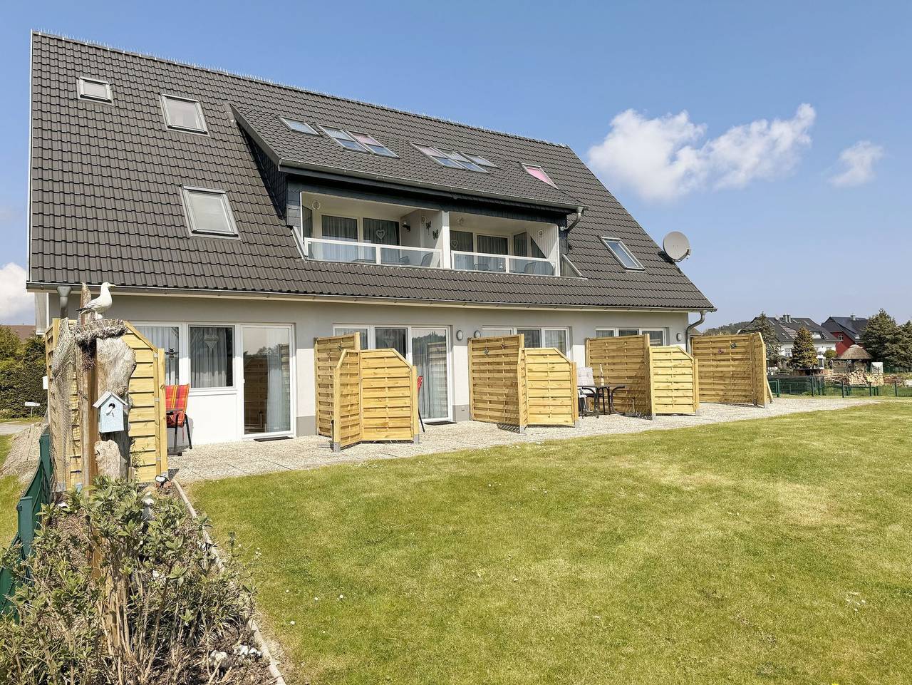 Ganze Ferienwohnung, Mr: Haus Inselperle mit Blick auf den Bodden in Alt Reddevitz, Mönchgut