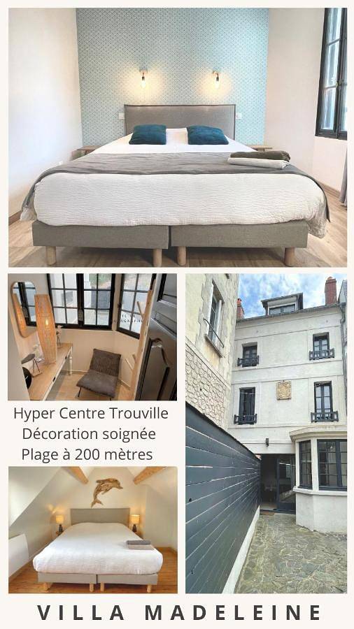 Villa Madeleine rénovée plage hyper centre in Trouville-sur-Mer, Lisieux und Umgebung
