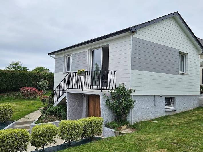 Location de vacances pour 4 personnes, avec jardin et vue à Le Tilleul