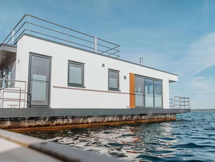 Hausboot für 6 Personen, mit Haustier in Brandenburg