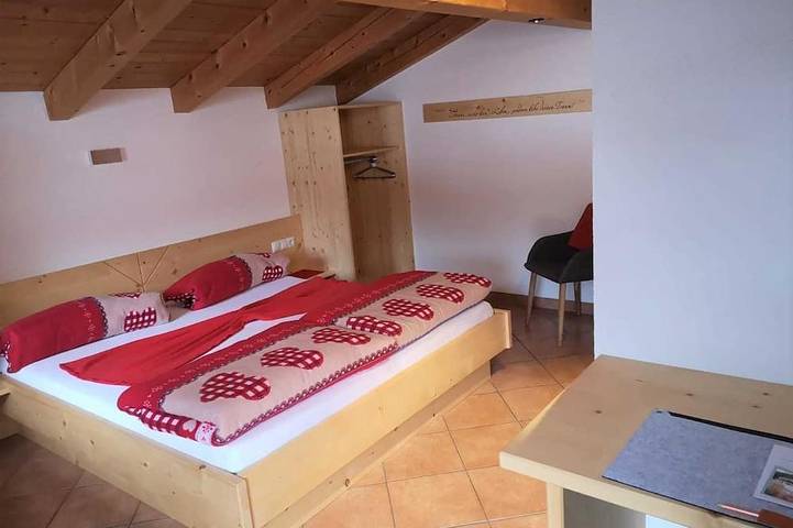 Bauernhof für 5 Personen, mit Balkon und Garten