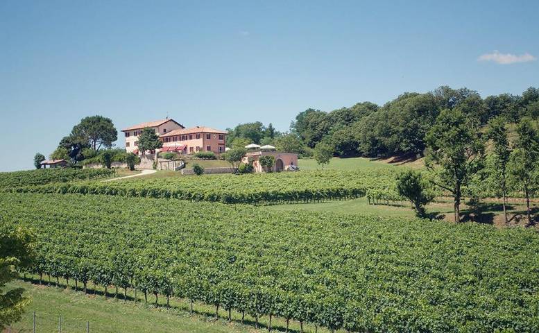 Agriturismo per 2 persone, con Terrazza e Giardino nonché Piscina e Panorama a Pieve di Soligo
