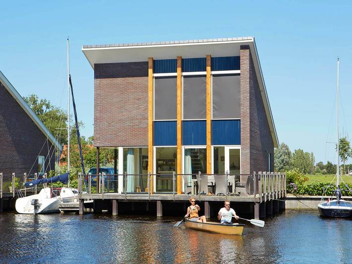 Ferienhaus für 4 Personen, mit Terrasse und Garten sowie Sauna und Ausblick