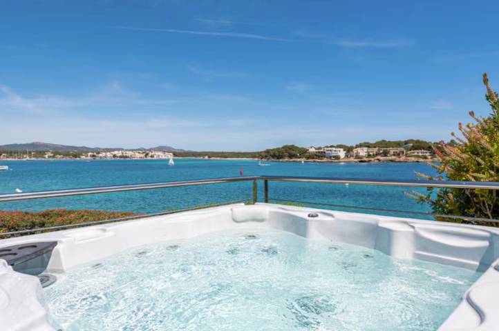Finca mit Pool für 8 Personen, mit Seeblick und Garten in Portocolom - 4