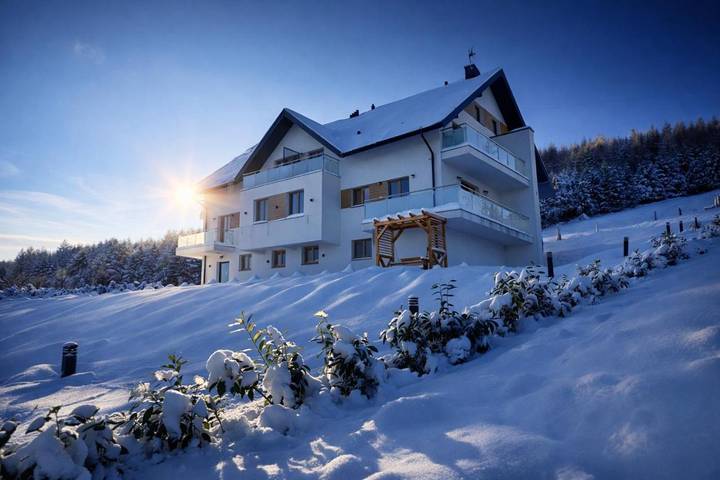 Ośrodek wypoczynkowy dla 5 osób, z sauna i ogród oraz jacuzzi w Podkarpacie