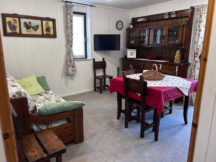 Gîte pour 4 personnes, avec balcon et vue à Comune di Saint-Rhémy-en-Bosses
