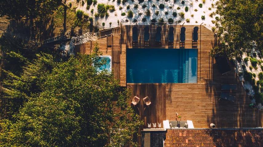 Location de vacances pour 14 personnes, avec jardin ainsi que piscine et jacuzzi à Hastingues