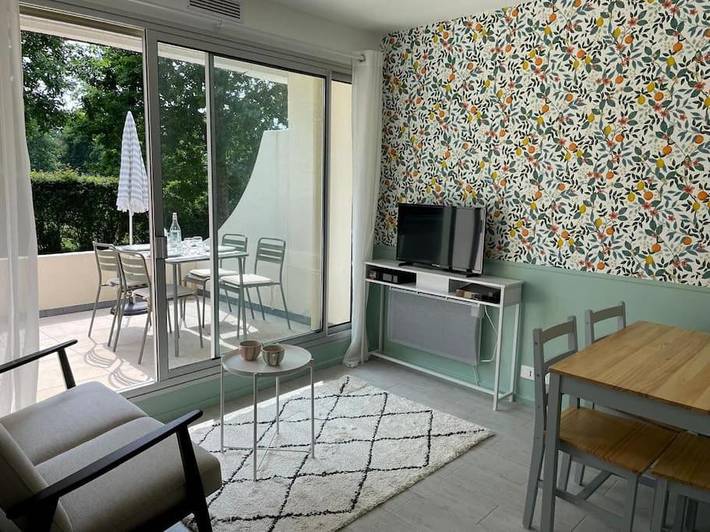 Appartement de vacances pour 4 personnes, avec terrasse et vue